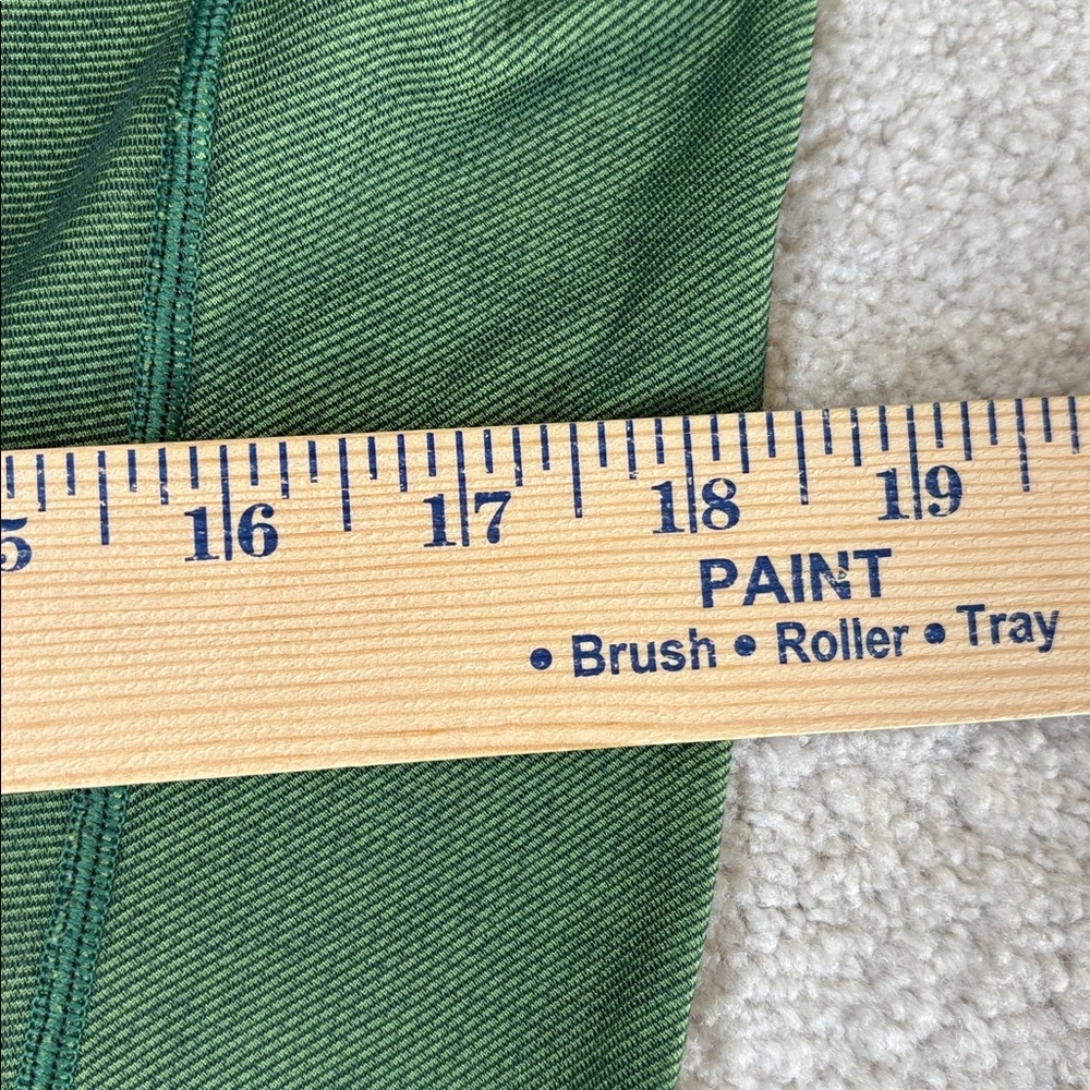 Patagonia Capilene Baselayer‎ 1/4 Zip Mid Weight Green Two Tone Mens Small 44440 - Picture 7 of 10